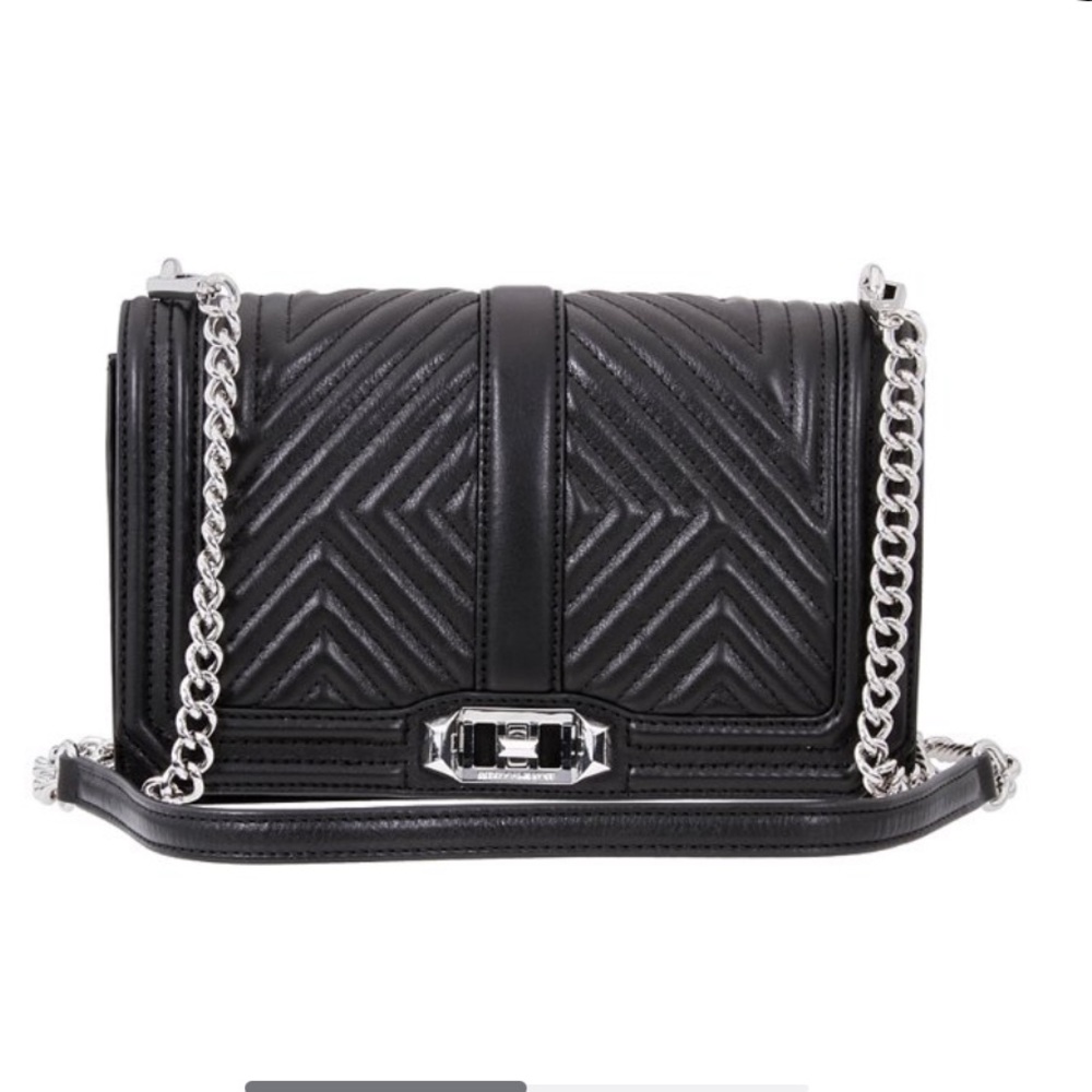 Rebecca Minkoff “Love” Small Leather Crossbody Purse
